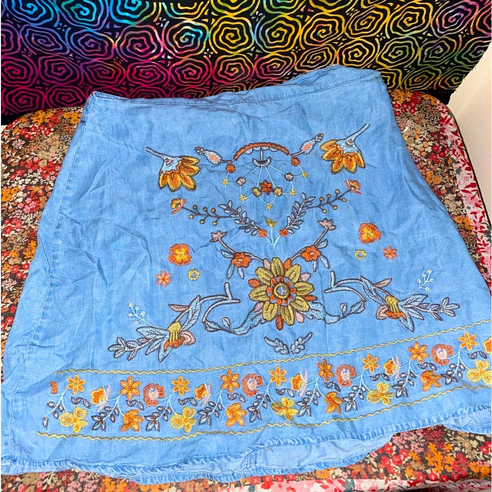 Blue pepper size medium skirt